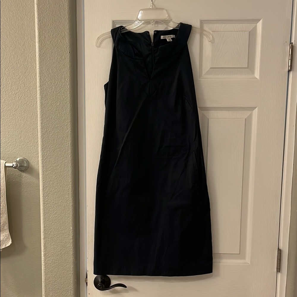 Banana Republic Black Halter Sheath Mini Dress